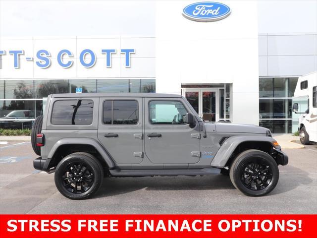 used 2021 Jeep Wrangler Unlimited 4xe car, priced at $30,841