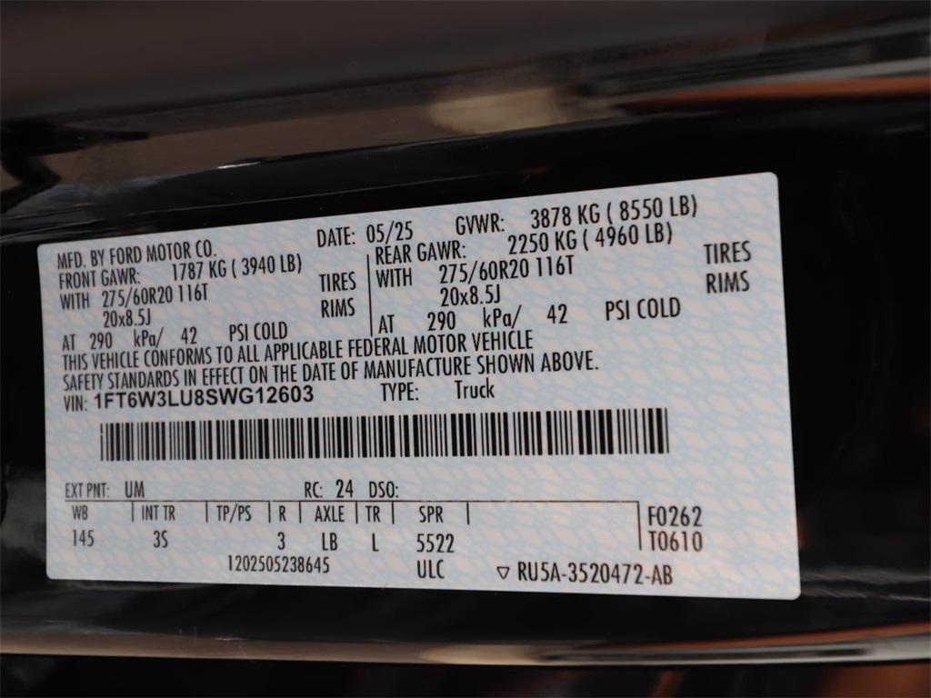 new 2025 Ford F-150 Lightning car, priced at $58,975