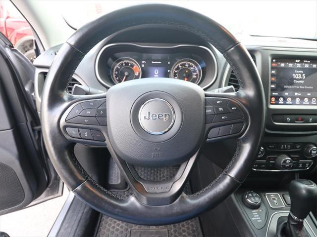 used 2021 Jeep Cherokee car, priced at $21,898