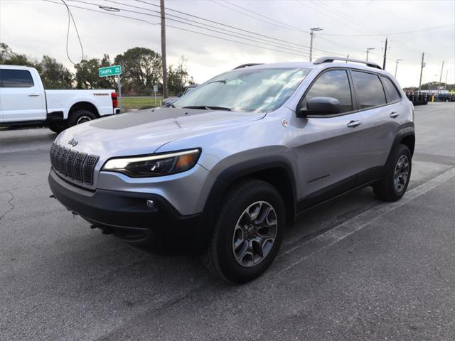 used 2021 Jeep Cherokee car, priced at $21,898