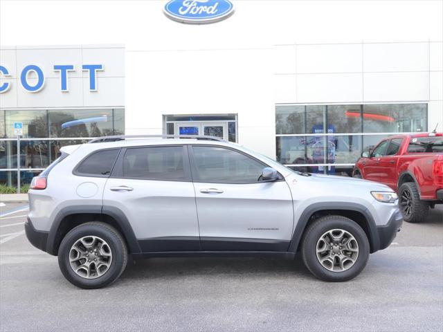 used 2021 Jeep Cherokee car, priced at $21,898