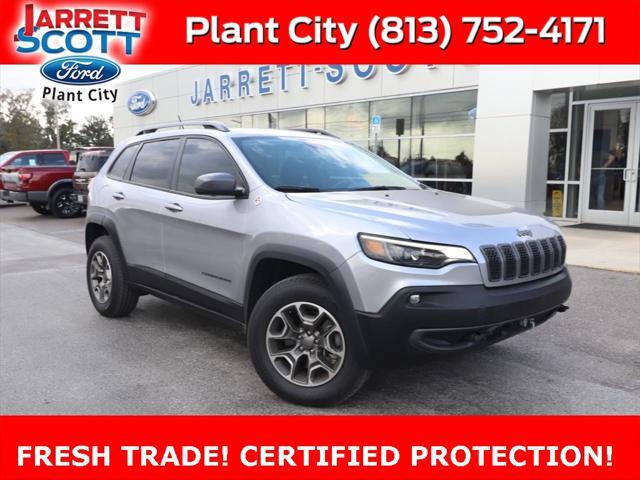 used 2021 Jeep Cherokee car, priced at $21,898