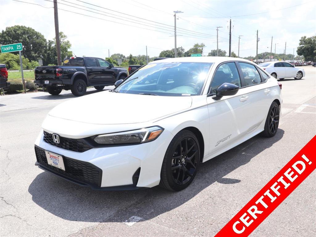 used 2025 Honda Civic car, priced at $25,737