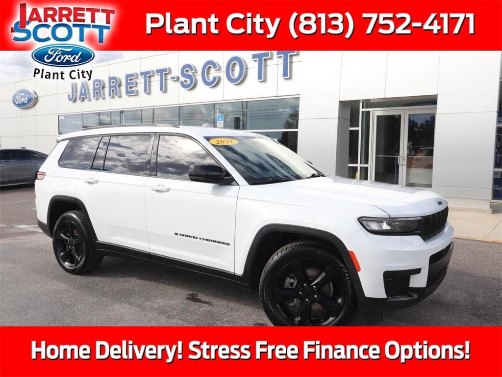 used 2021 Jeep Grand Cherokee L car, priced at $22,379