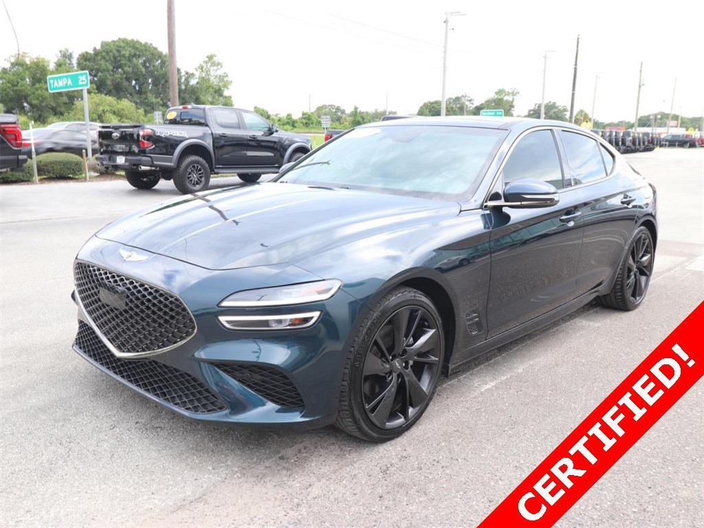 used 2023 Genesis G70 car, priced at $33,898