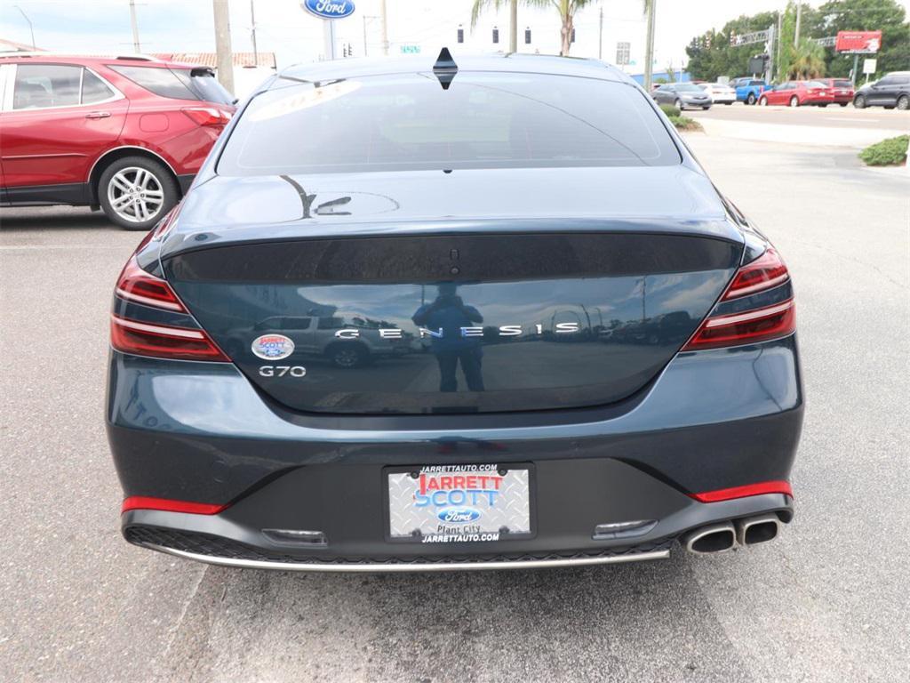 used 2023 Genesis G70 car, priced at $33,898