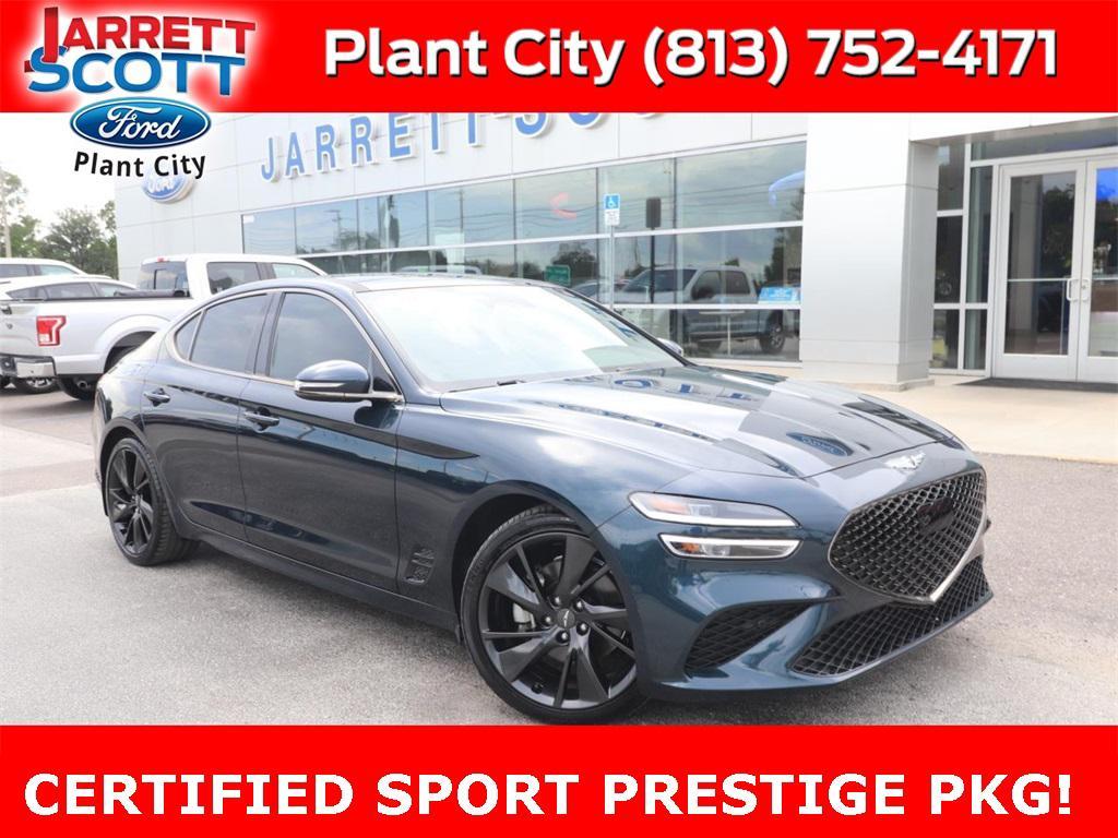 used 2023 Genesis G70 car, priced at $33,898