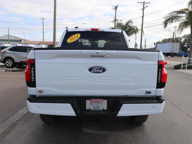 new 2024 Ford F-150 Lightning car, priced at $56,090