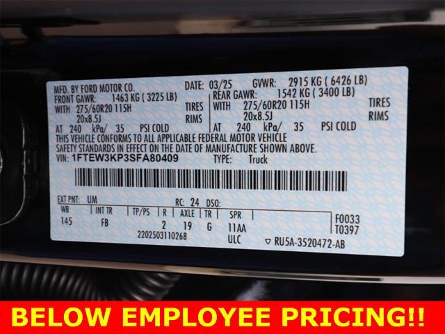new 2025 Ford F-150 car, priced at $48,098