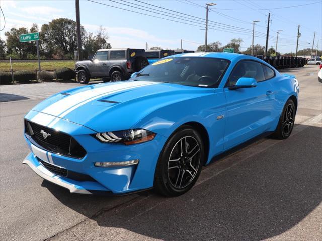 used 2022 Ford Mustang car, priced at $45,898