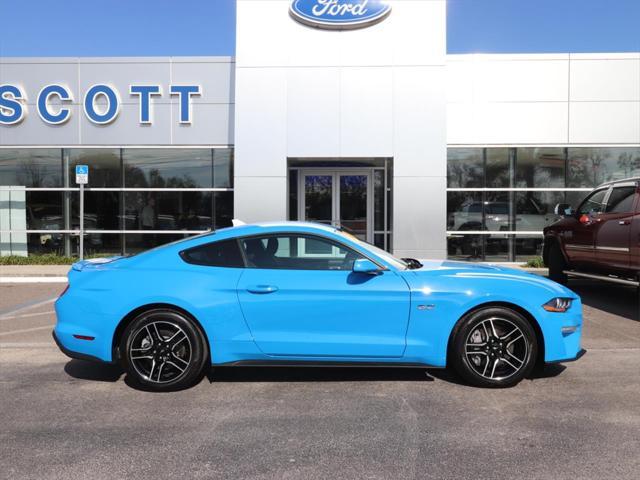 used 2022 Ford Mustang car, priced at $45,898