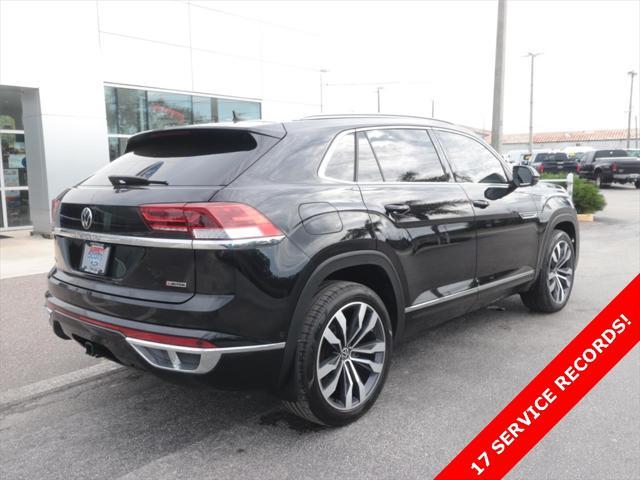 used 2021 Volkswagen Atlas Cross Sport car, priced at $30,314