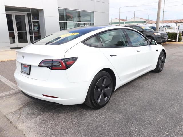 used 2021 Tesla Model 3 car, priced at $24,622