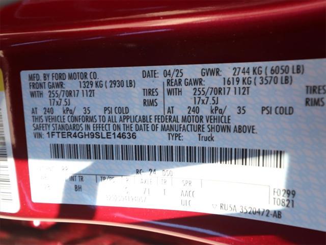new 2025 Ford Ranger car, priced at $34,119