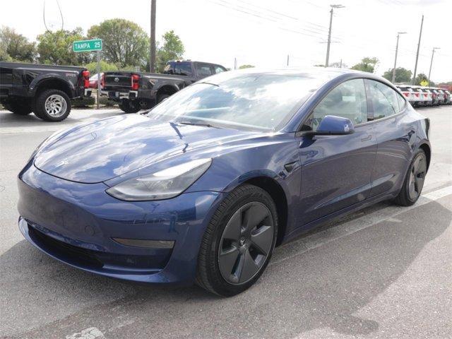 used 2022 Tesla Model 3 car, priced at $17,990