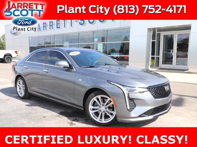 used 2021 Cadillac CT4 car, priced at $24,592