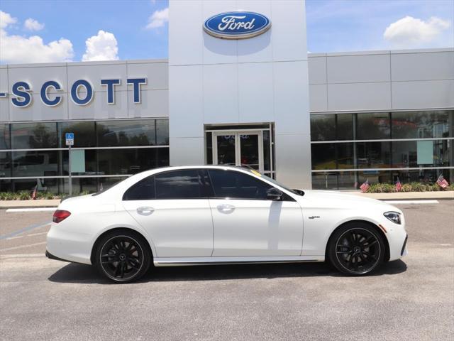 used 2021 Mercedes-Benz AMG E 53 car, priced at $54,657