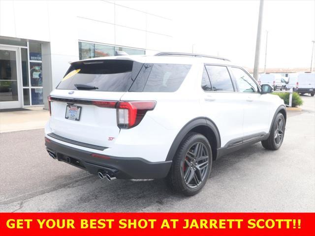 new 2025 Ford Explorer car, priced at $55,584
