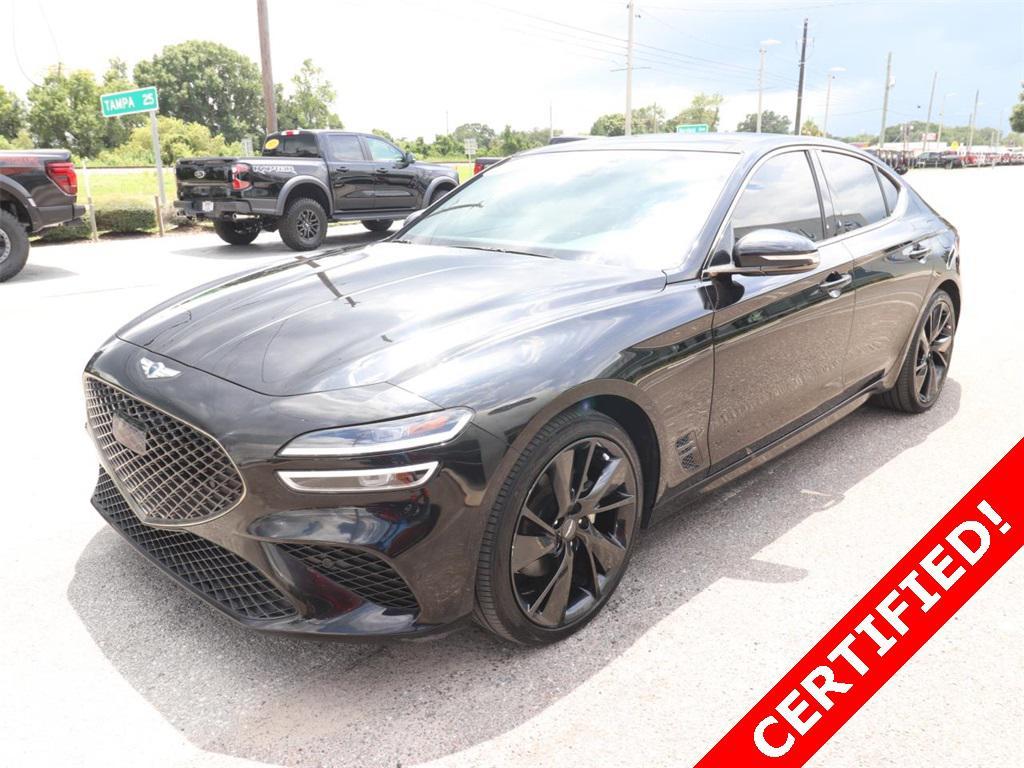used 2023 Genesis G70 car, priced at $31,454