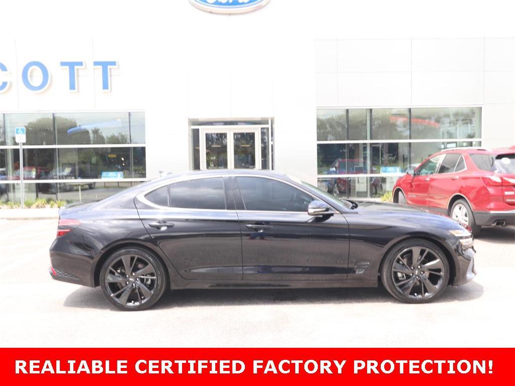 used 2023 Genesis G70 car, priced at $31,454