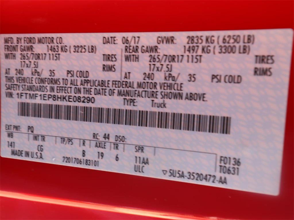 used 2017 Ford F-150 car, priced at $22,898