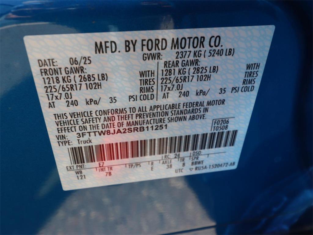 new 2025 Ford Maverick car, priced at $27,738