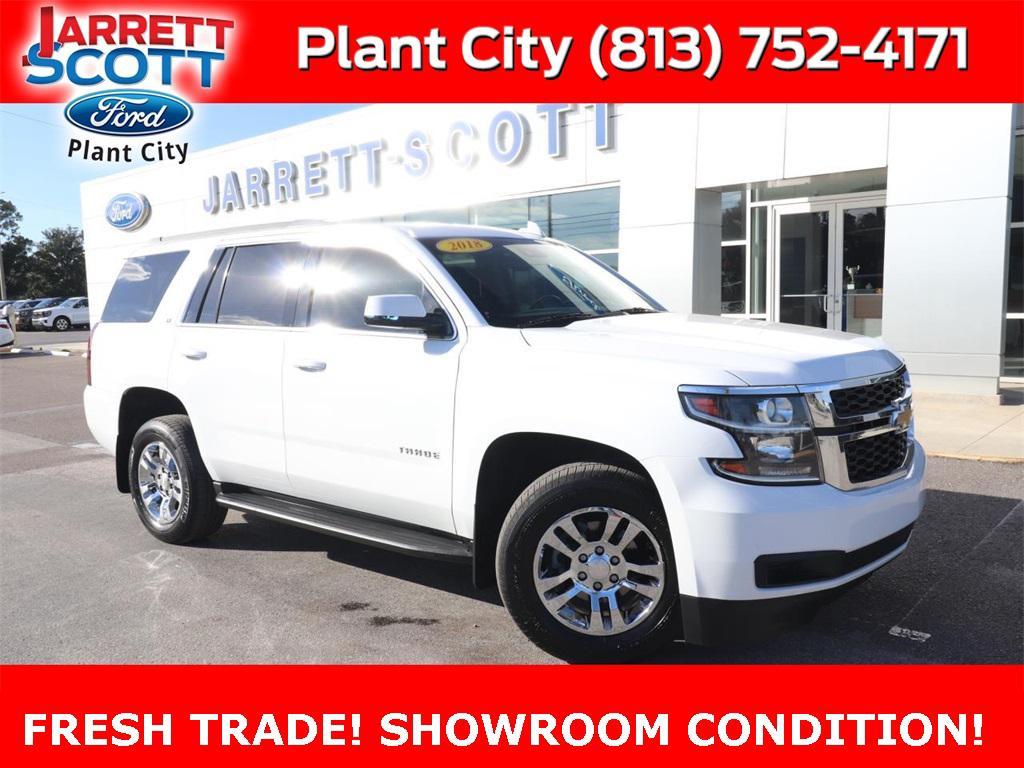 used 2018 Chevrolet Tahoe car, priced at $17,343