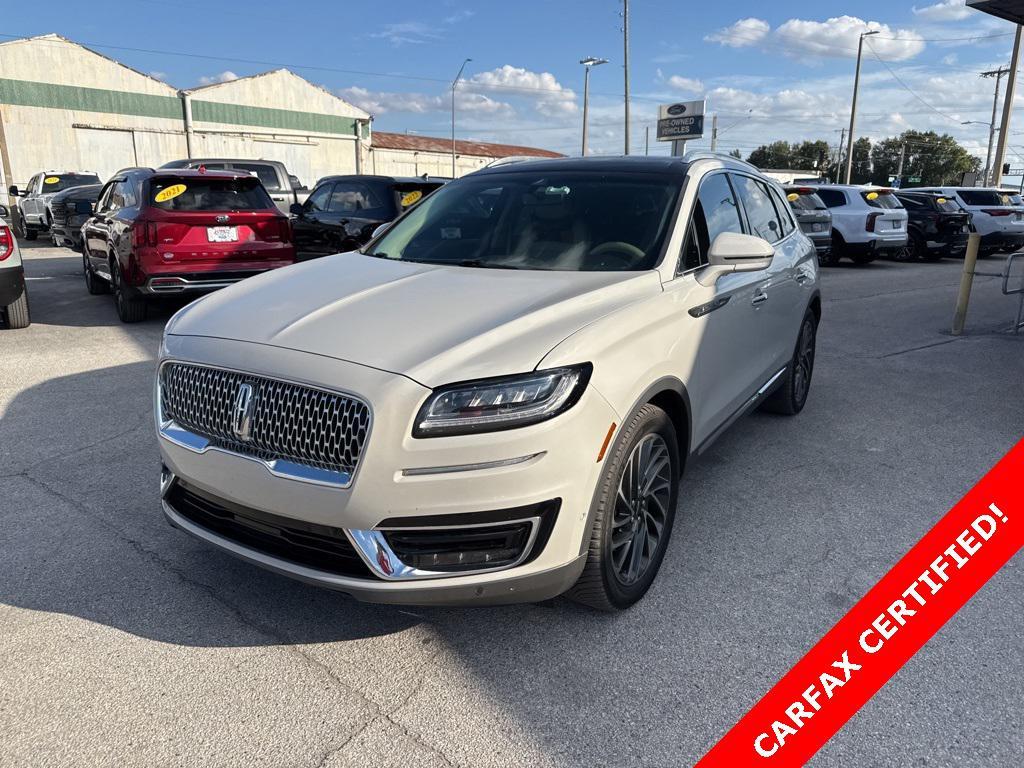 used 2020 Lincoln Nautilus car, priced at $21,656
