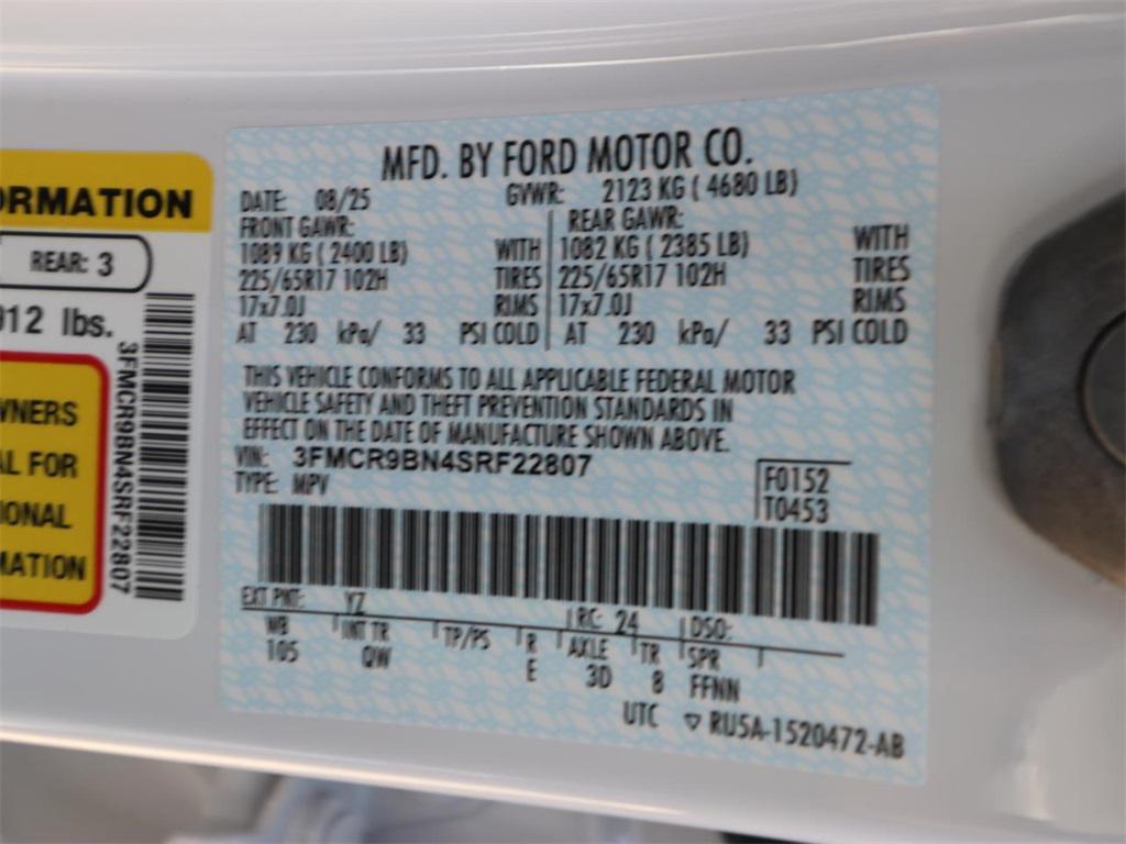 new 2025 Ford Bronco Sport car, priced at $28,167