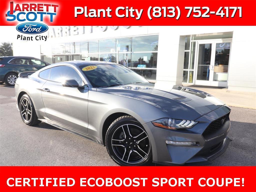 used 2022 Ford Mustang car, priced at $20,757