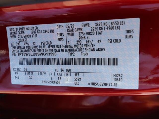 new 2025 Ford F-150 Lightning car, priced at $55,635