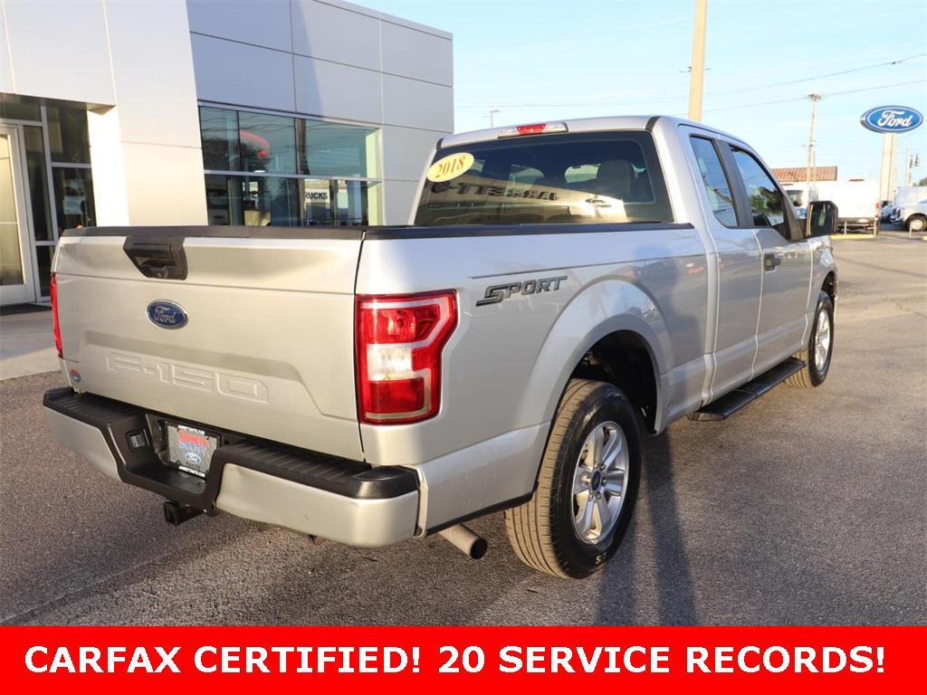 used 2018 Ford F-150 car, priced at $15,389