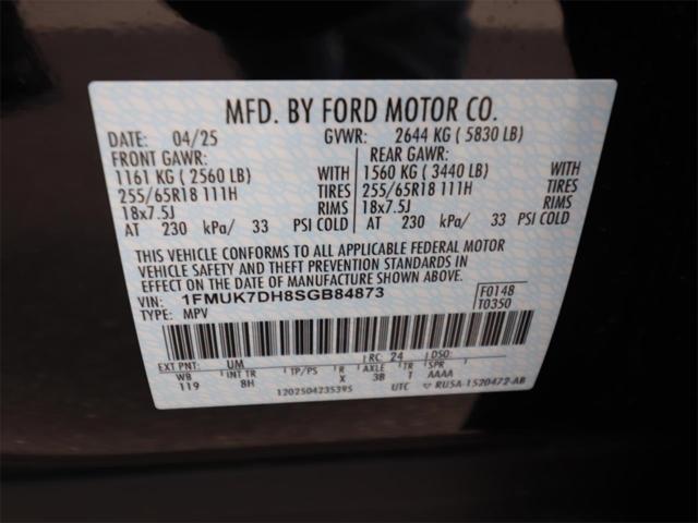 new 2025 Ford Explorer car, priced at $36,293