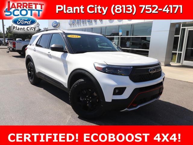 used 2021 Ford Explorer car, priced at $35,990