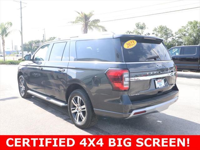 used 2023 Ford Expedition Max car, priced at $45,787