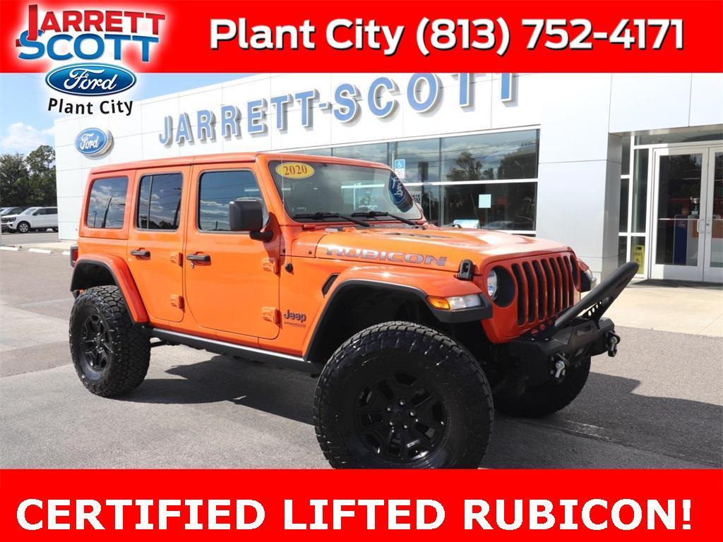 used 2020 Jeep Wrangler Unlimited car, priced at $36,343
