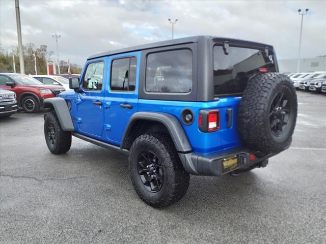 used 2024 Jeep Wrangler car, priced at $41,998