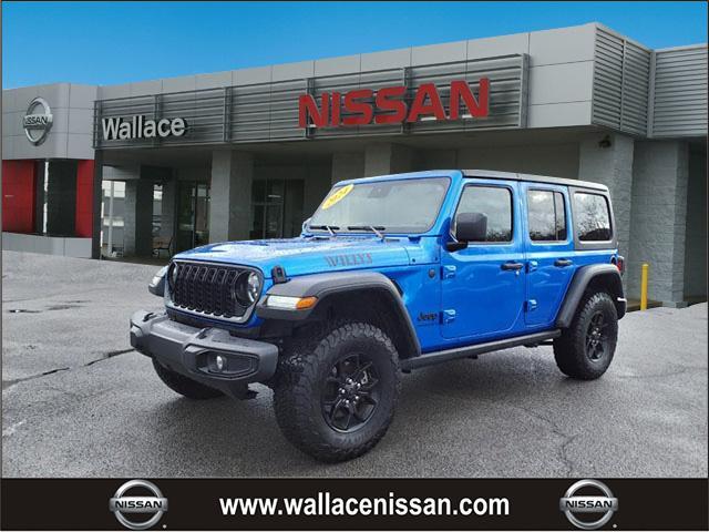 used 2024 Jeep Wrangler car, priced at $41,998