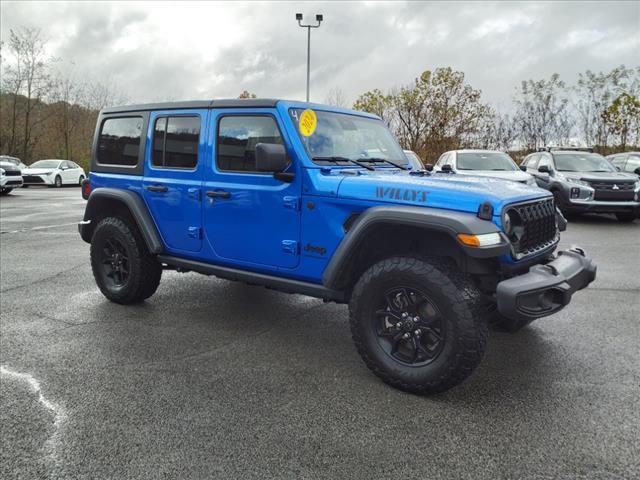 used 2024 Jeep Wrangler car, priced at $39,998