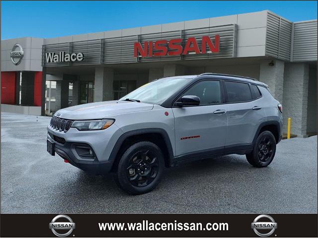 used 2023 Jeep Compass car, priced at $27,498