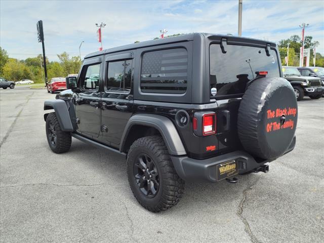 used 2022 Jeep Wrangler Unlimited car, priced at $34,998