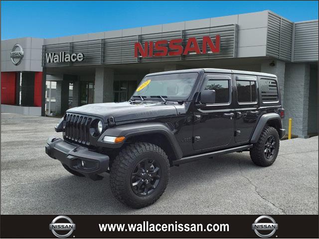 used 2022 Jeep Wrangler Unlimited car, priced at $34,998