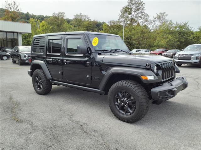 used 2022 Jeep Wrangler Unlimited car, priced at $34,998