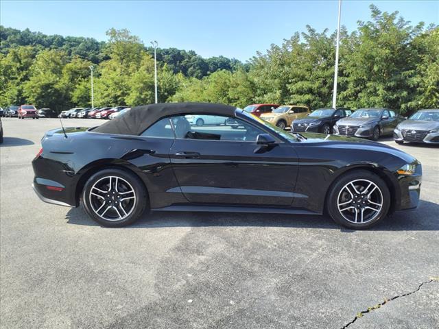 used 2021 Ford Mustang car, priced at $21,498