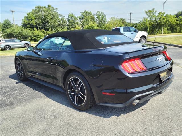 used 2021 Ford Mustang car, priced at $21,498