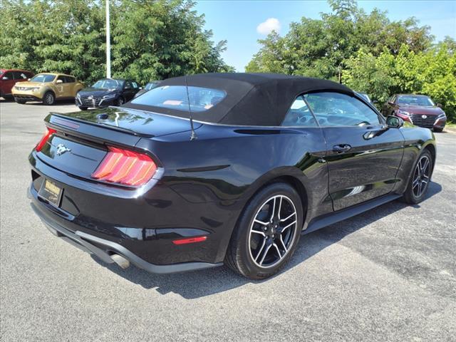 used 2021 Ford Mustang car, priced at $21,498