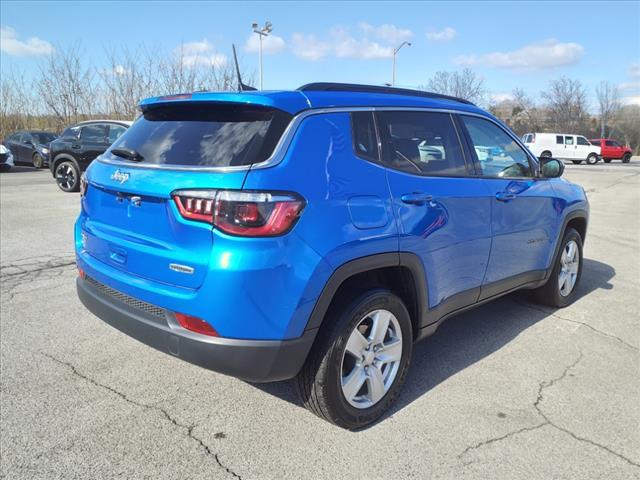 used 2022 Jeep Compass car, priced at $21,998