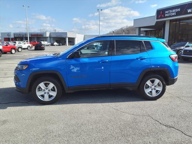 used 2022 Jeep Compass car, priced at $21,998