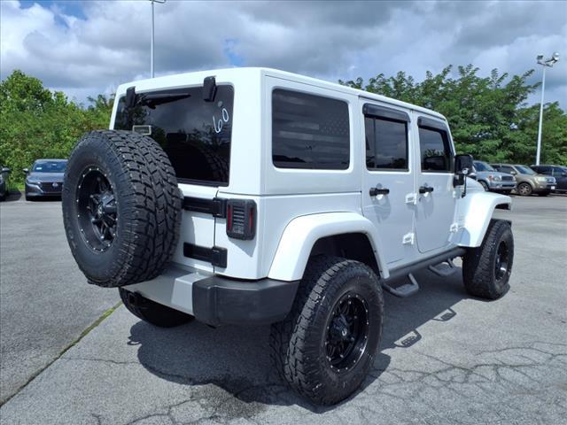 used 2013 Jeep Wrangler Unlimited car, priced at $15,998
