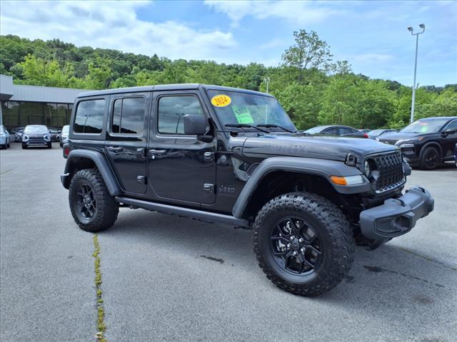 used 2024 Jeep Wrangler car, priced at $42,998